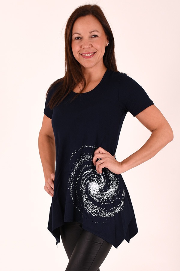 Temno modra galaksija